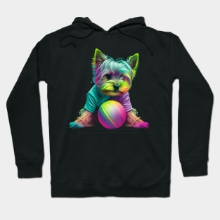 Neon Yorkie Hoodie